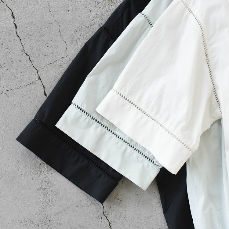 Baran_PIN TUCK SHIRT バラン ピンタックシャツ