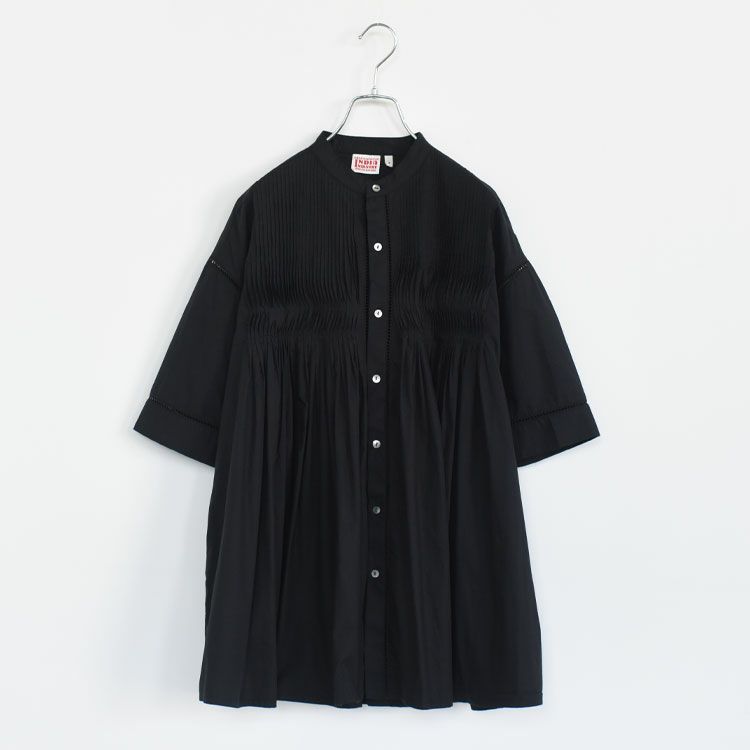 Baran_PIN TUCK SHIRT バラン ピンタックシャツ