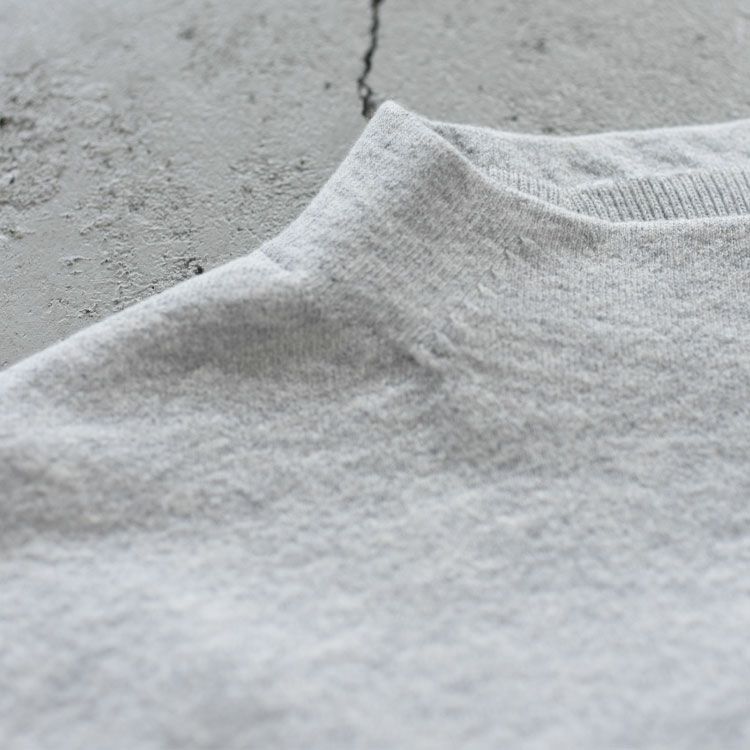 stretch organic cotton bottle-neck sweater ストレッチオーガニックコットン ボトルネックセーター