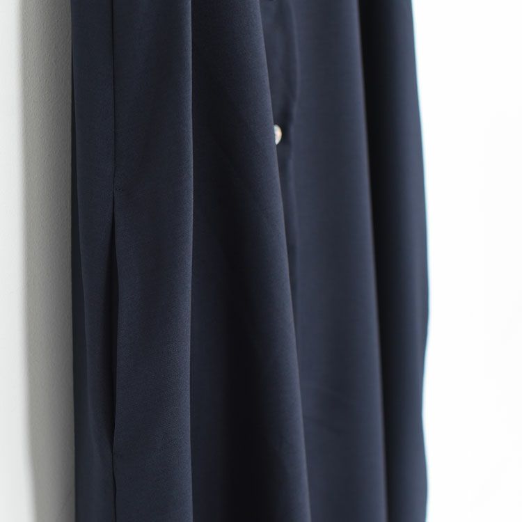 V neck long gilet onepiece Vネック ロングジレ ワンピース