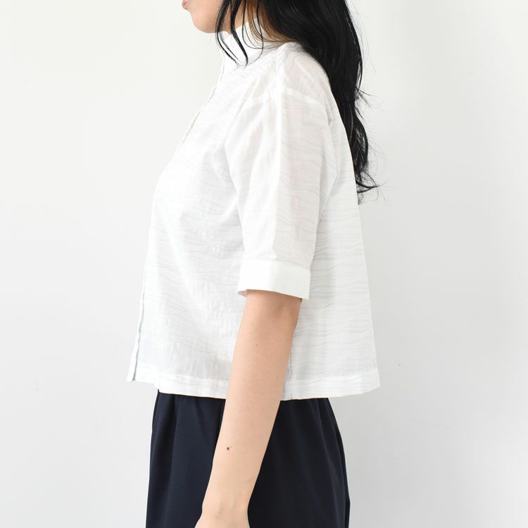 CALM SS OKKAKE SHIRT カルム ショートスリーブ オッカケシャツ