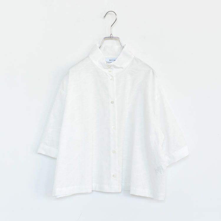 CALM SS OKKAKE SHIRT カルム ショートスリーブ オッカケシャツ