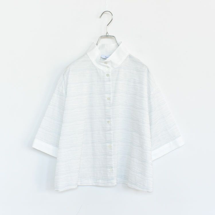 CALM SS OKKAKE SHIRT カルム ショートスリーブ オッカケシャツ