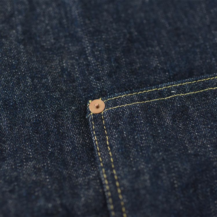 SUGAR CANE Super “Denim” Collectibles #10 14oz. BLUE DENIM BLOUSE “S1945” MODEL (T-BACK)