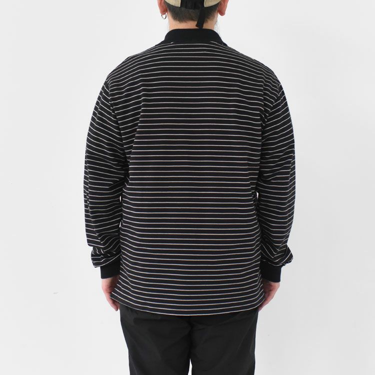 ORGANIC COTTON HIGH TWISTED PIQUE TWO BUTTON POLO L/S TEE オーガニックコットン強燃ドライカノコ / 2ボタンポロロングスリーブTEE