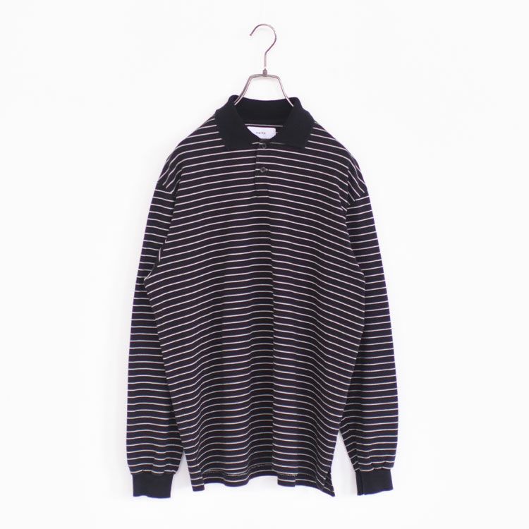 ORGANIC COTTON HIGH TWISTED PIQUE TWO BUTTON POLO L/S TEE オーガニックコットン強燃ドライカノコ / 2ボタンポロロングスリーブTEE