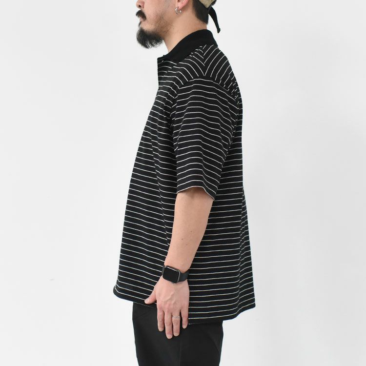 ORGANIC COTTON HIGH TWISTED PIQUE ONE BUTTON POLO S/S TEE オーガニックコットン強燃ドライカノコ / ワンボタンポロショートスリーブTEE