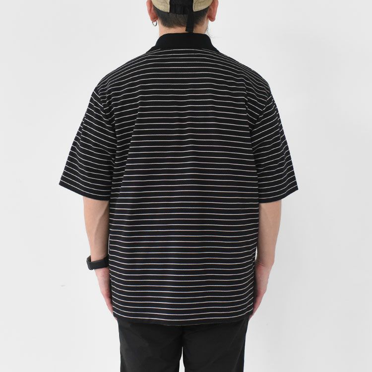 ORGANIC COTTON HIGH TWISTED PIQUE ONE BUTTON POLO S/S TEE オーガニックコットン強燃ドライカノコ / ワンボタンポロショートスリーブTEE