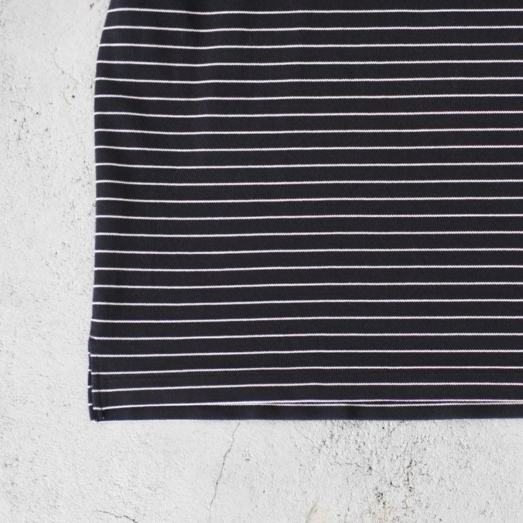 ORGANIC COTTON HIGH TWISTED PIQUE ONE BUTTON POLO S/S TEE オーガニックコットン強燃ドライカノコ / ワンボタンポロショートスリーブTEE