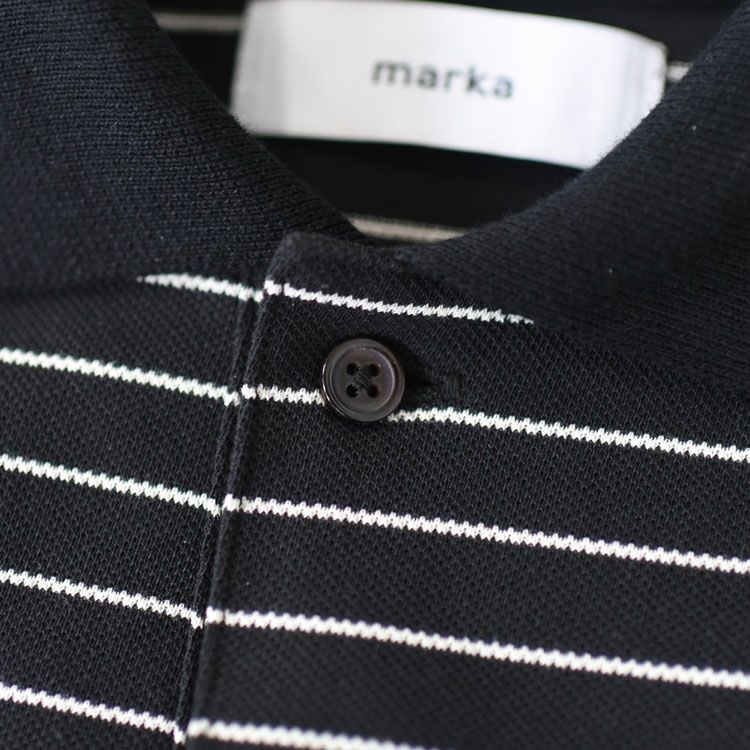 ORGANIC COTTON HIGH TWISTED PIQUE ONE BUTTON POLO S/S TEE オーガニックコットン強燃ドライカノコ / ワンボタンポロショートスリーブTEE