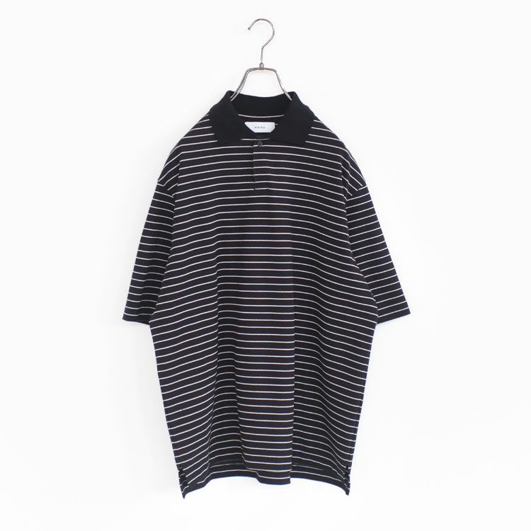 ORGANIC COTTON HIGH TWISTED PIQUE ONE BUTTON POLO S/S TEE オーガニックコットン強燃ドライカノコ / ワンボタンポロショートスリーブTEE