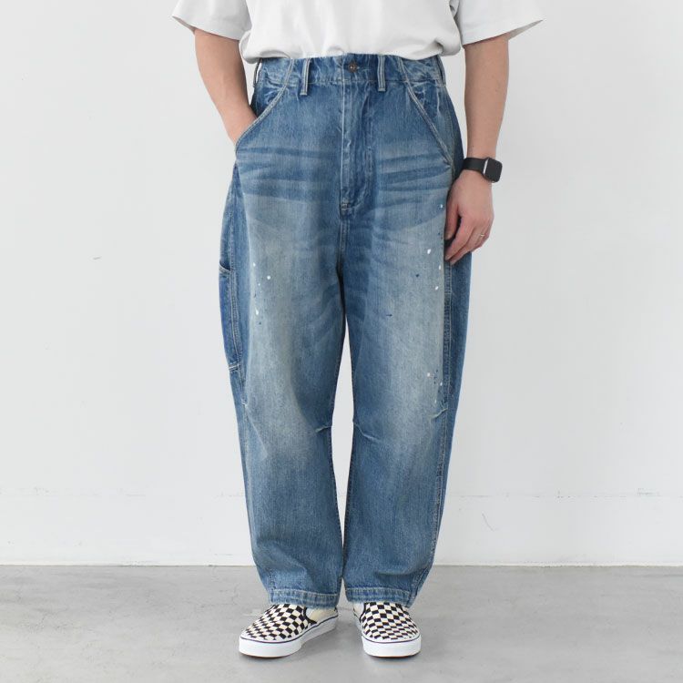 TRIBAL DENIM SARROUEL PANTS HW トライバルデニム デニムサルエルパンツ