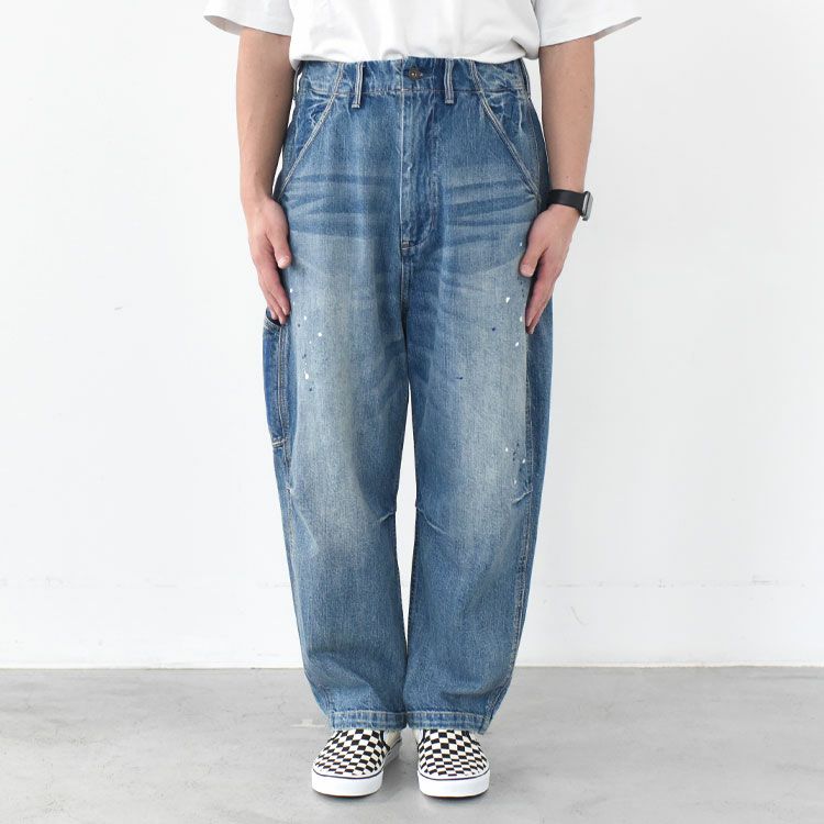 TRIBAL DENIM SARROUEL PANTS HW トライバルデニム デニムサルエルパンツ