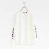 ECO HYBRID SLV LOGO L/S TEE エコハイブリッドスリーブロゴロングスリーブTシャツ