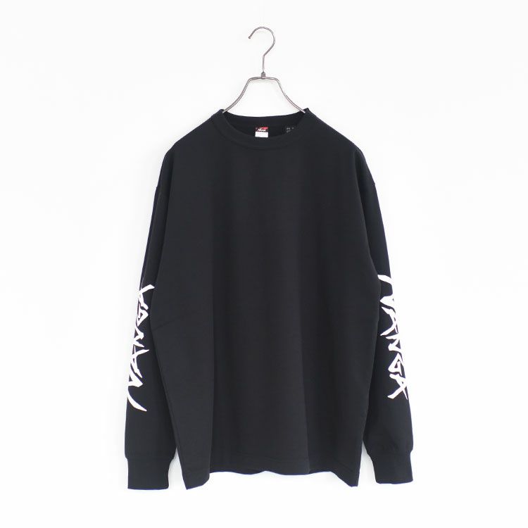 ECO HYBRID SLV LOGO L/S TEE エコハイブリッドスリーブロゴロングスリーブTシャツ