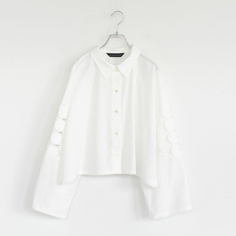 lace mix box shirt レースミックス ボックスシャツ