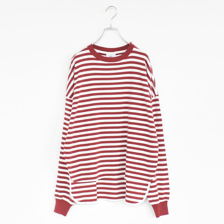FRENCH STRIPED LONG SLEEVE TEE フレンチストライプロングスリーブTシャツ