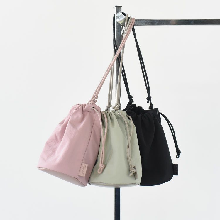 NYLON I-LINED DRAWSTRING BAG ナイロン Iライン ドローストリングバッグ