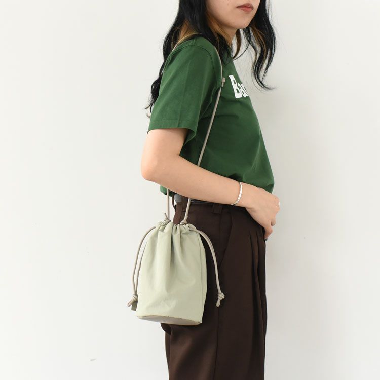 NYLON I-LINED DRAWSTRING BAG ナイロン Iライン ドローストリングバッグ