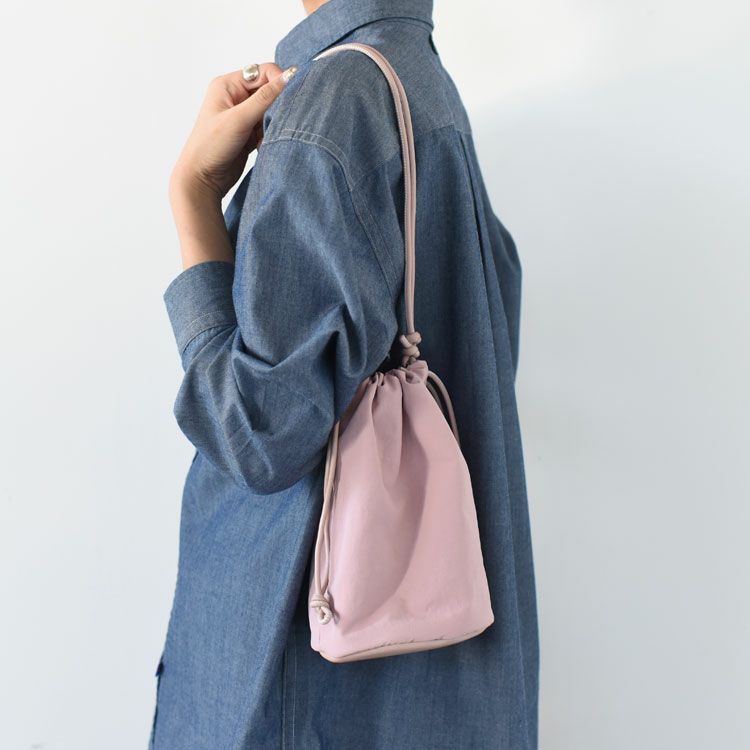 NYLON I-LINED DRAWSTRING BAG ナイロン Iライン ドローストリングバッグ