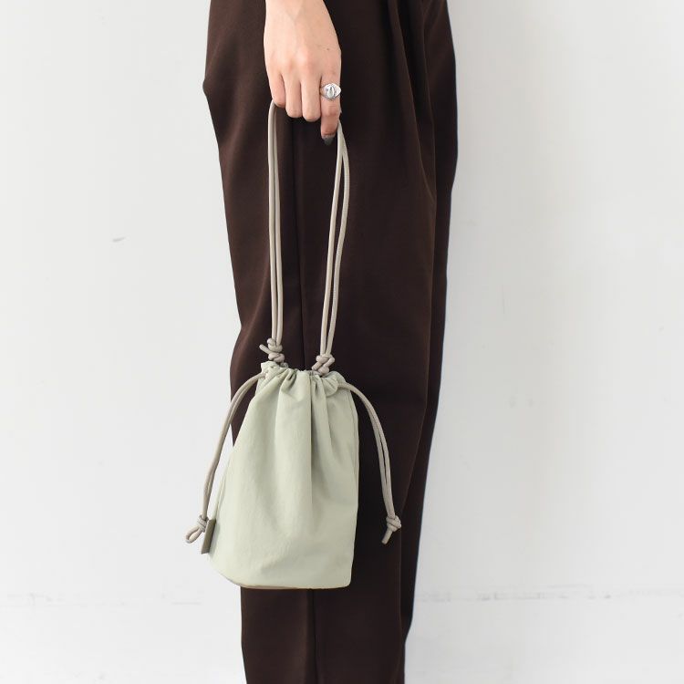 NYLON I-LINED DRAWSTRING BAG ナイロン Iライン ドローストリングバッグ