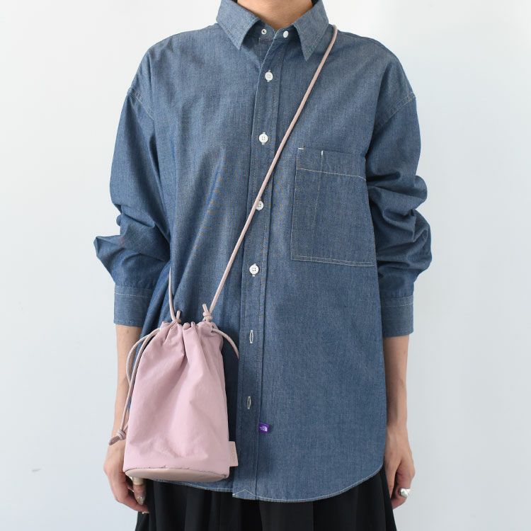 NYLON I-LINED DRAWSTRING BAG ナイロン Iライン ドローストリングバッグ