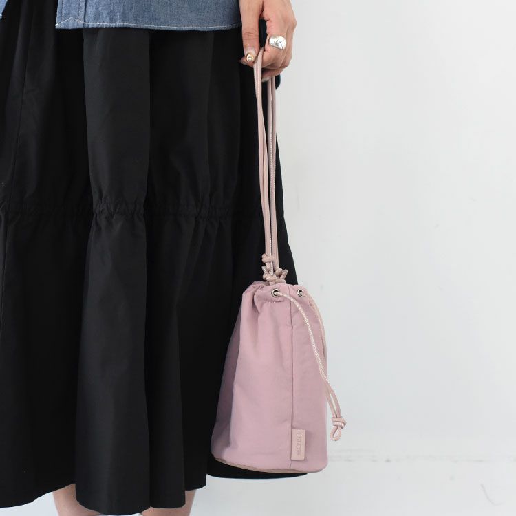 NYLON I-LINED DRAWSTRING BAG ナイロン Iライン ドローストリングバッグ