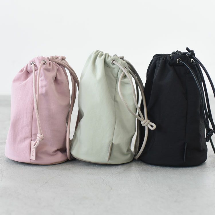NYLON I-LINED DRAWSTRING BAG ナイロン Iライン ドローストリングバッグ