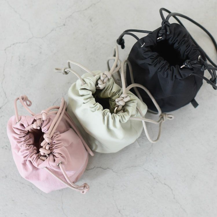 NYLON I-LINED DRAWSTRING BAG ナイロン Iライン ドローストリングバッグ