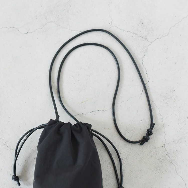 NYLON I-LINED DRAWSTRING BAG ナイロン Iライン ドローストリングバッグ