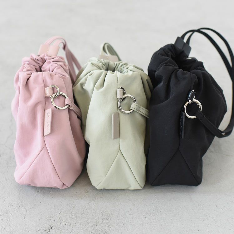 NYLON DRAWSTRING SHOULDER BAG ナイロン ドローストリング ショルダーバッグ