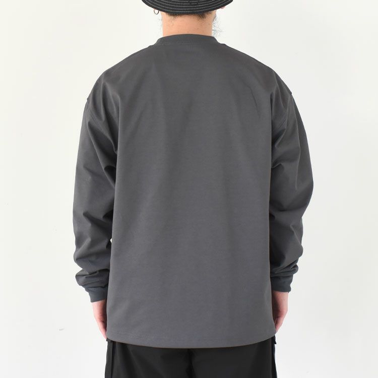 TECH DRAWSTRING L/S TEE テック ドローストリング ロングスリーブシャツ