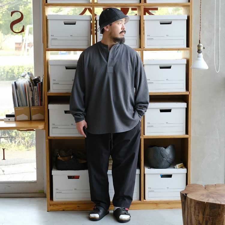 TECH THERMAL HENLEY L/S テック サーマルヘンリー ロングスリーブ