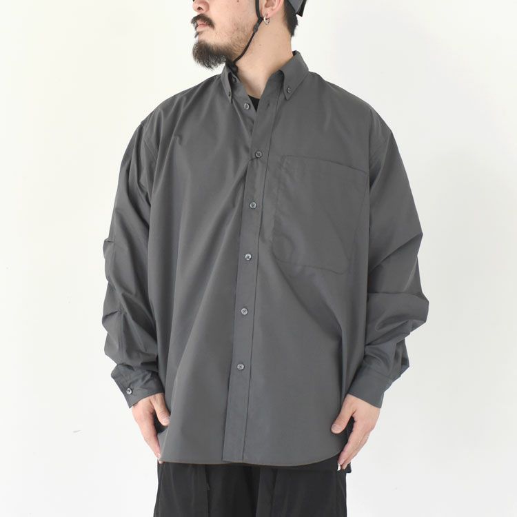 TECH BUTTON DOWN SHIRT L/S テック ボタンダウンシャツ ロングスリーブ