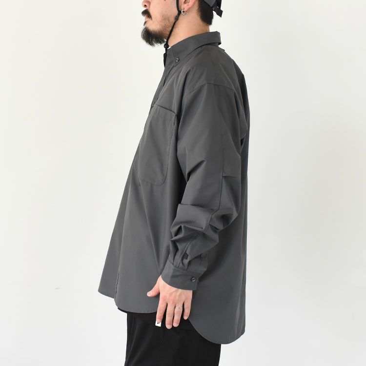 TECH BUTTON DOWN SHIRT L/S テック ボタンダウンシャツ ロングスリーブ