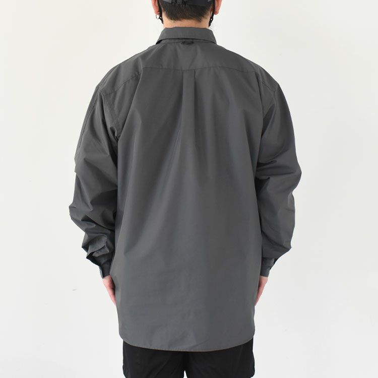 TECH BUTTON DOWN SHIRT L/S テック ボタンダウンシャツ ロングスリーブ