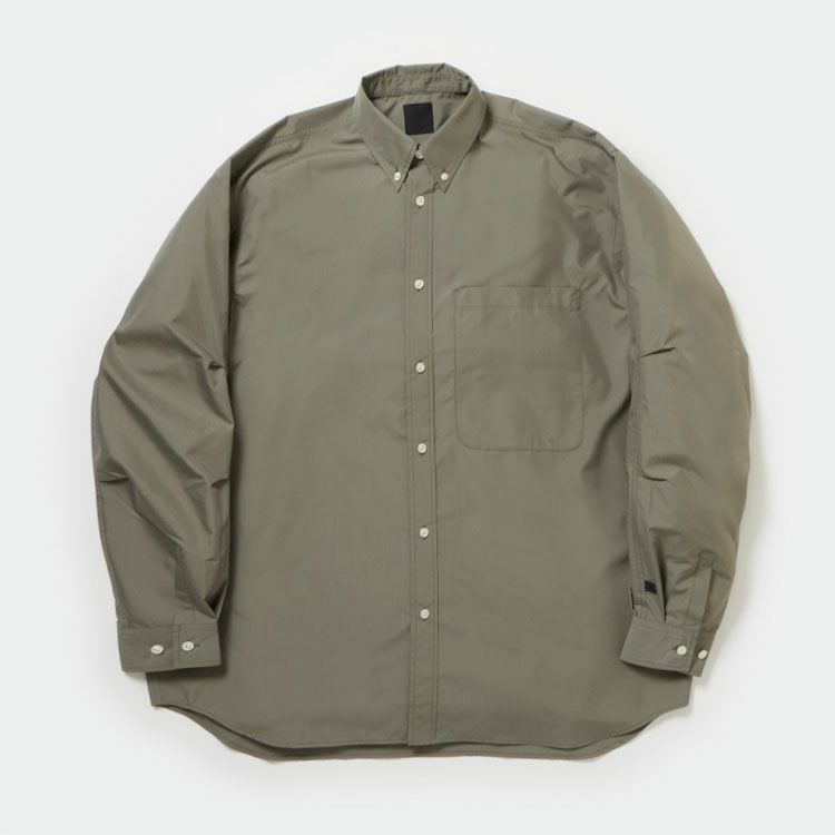 TECH BUTTON DOWN SHIRT L/S テック ボタンダウンシャツ ロングスリーブ