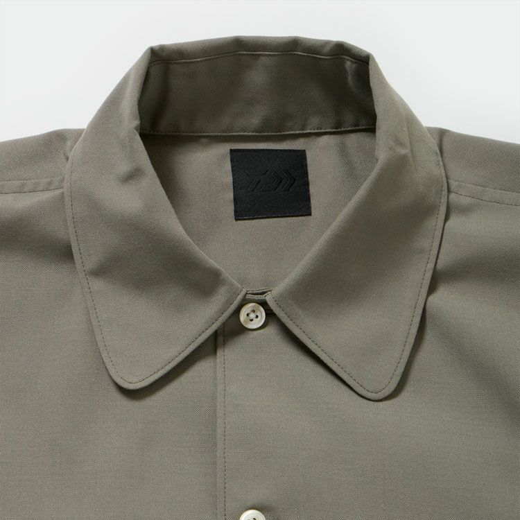 TECH SPORTS OPEN COLLAR SHIRT L/S テック スポーツ オープンカラーシャツ ロングスリーブ