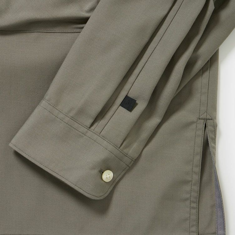 TECH SPORTS OPEN COLLAR SHIRT L/S テック スポーツ オープンカラーシャツ ロングスリーブ