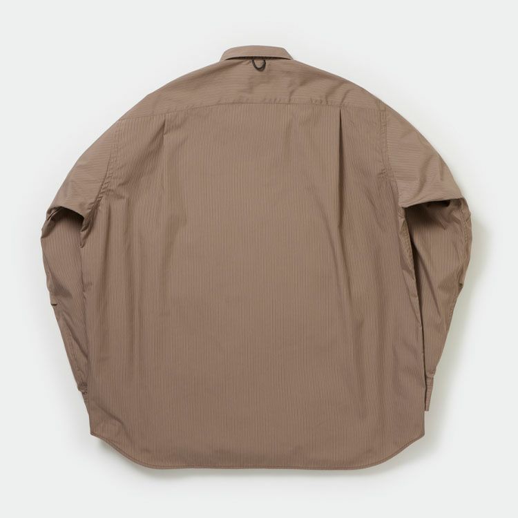 TECH REGULAR STRIPE SHIRT L/S テック レギュラーストライプシャツ ロングスリーブ