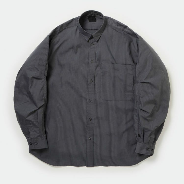 TECH REGULAR STRIPE SHIRT L/S テック レギュラーストライプ