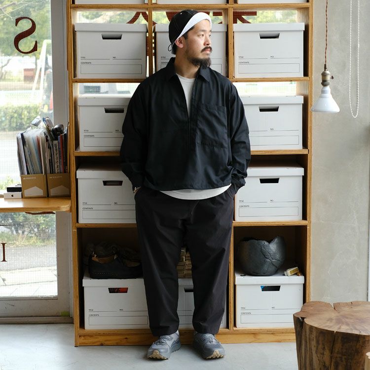 TECH HALF ZIP SHIRT L/S テック ハーフジップシャツ ロングスリーブ