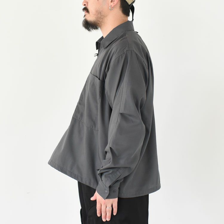 TECH HALF ZIP SHIRT L/S テック ハーフジップシャツ ロングスリーブ