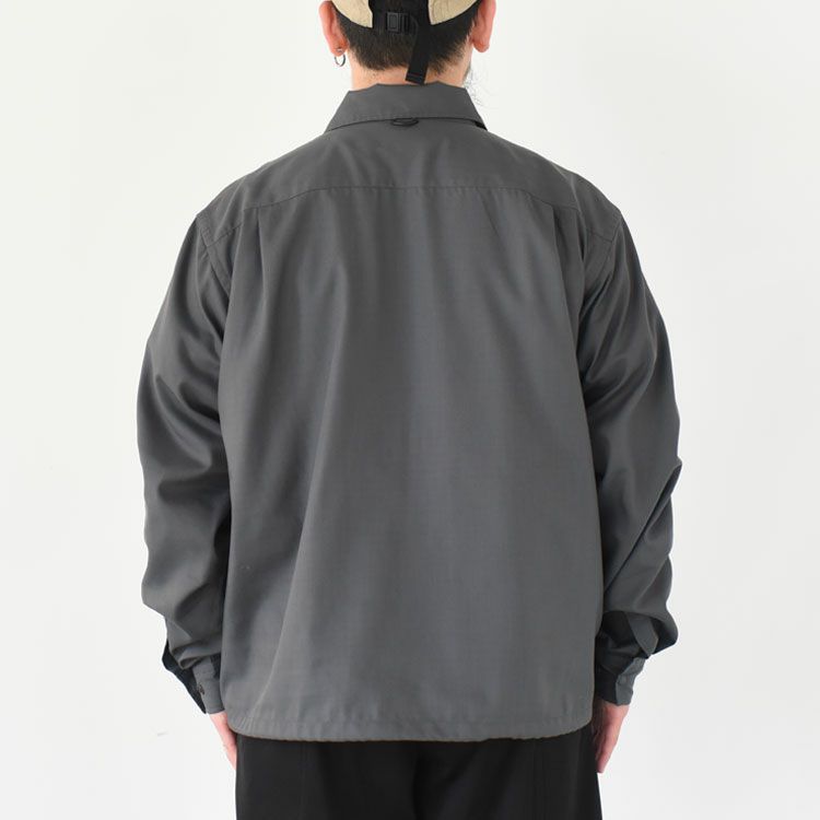 TECH HALF ZIP SHIRT L/S テック ハーフジップシャツ ロングスリーブ