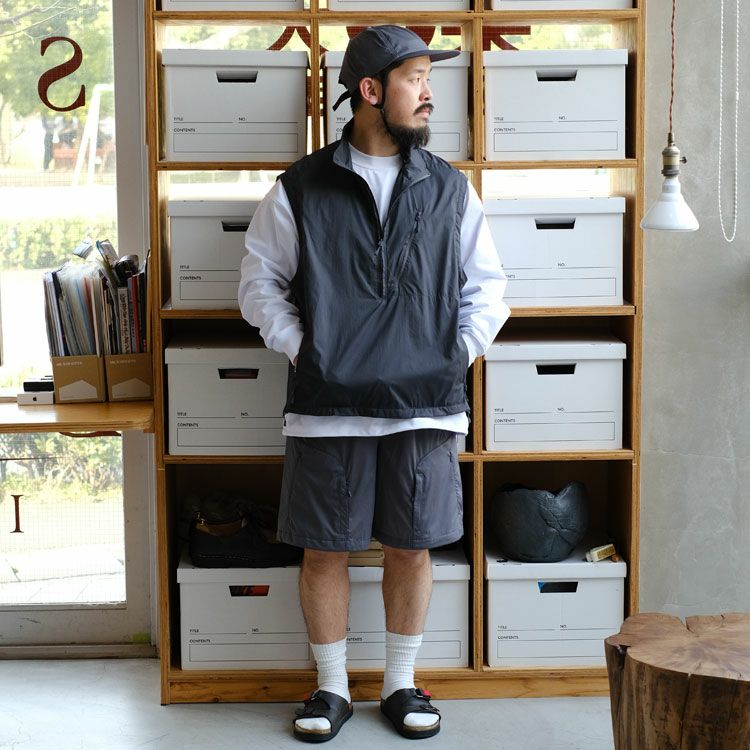 TECH WIND SHELL VEST テック ウィンドシェルベスト