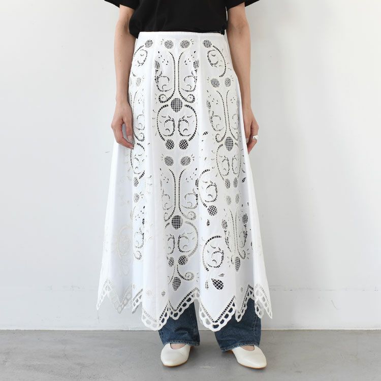 EMBROIDERY LACE SKIRT エンブロイダリーレーススカート