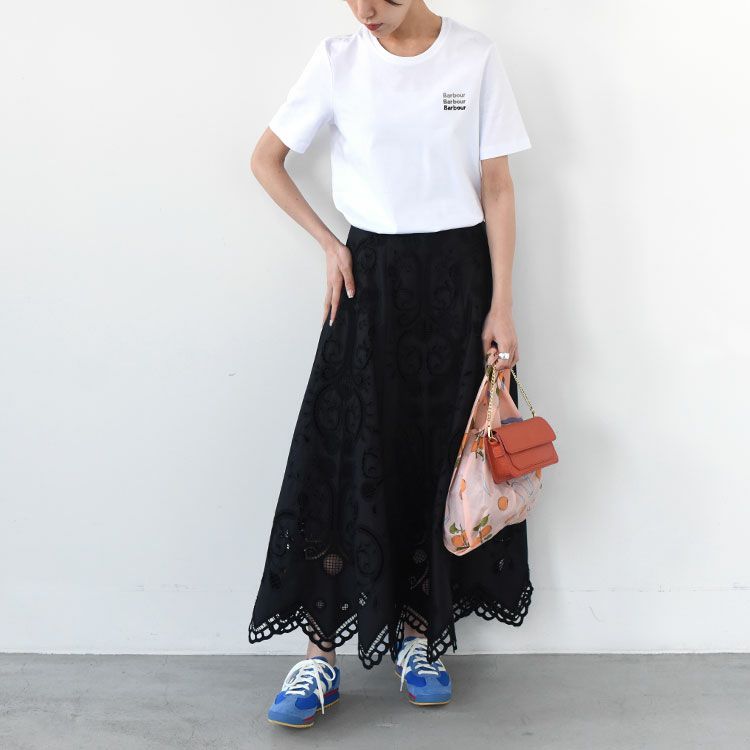 EMBROIDERY LACE SKIRT エンブロイダリーレーススカート