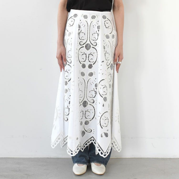 EMBROIDERY LACE SKIRT エンブロイダリーレーススカート