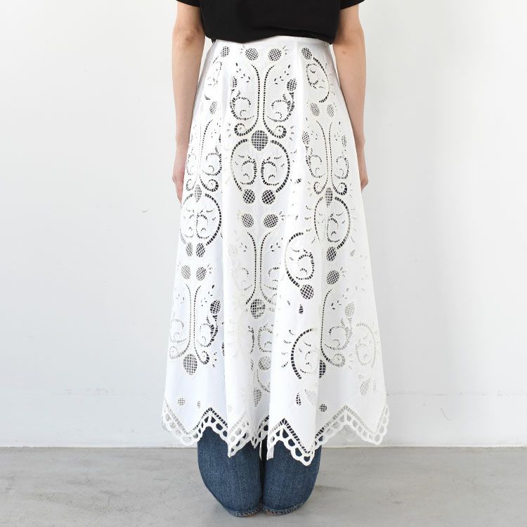 EMBROIDERY LACE SKIRT エンブロイダリーレーススカート