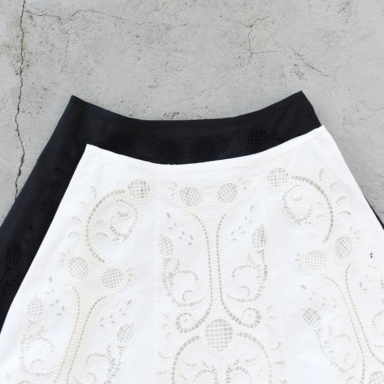 EMBROIDERY LACE SKIRT エンブロイダリーレーススカート